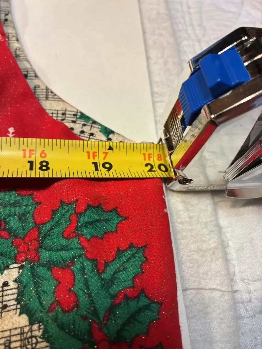 Vintage Fabric Traditions Holiday Harmony Christmas Vest Sewing Panel